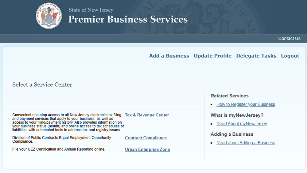 PBS Addding a Business screenshot