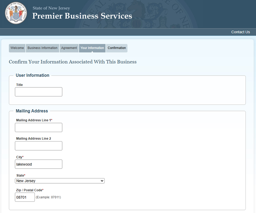 PBS Confirm Business Association screenshot